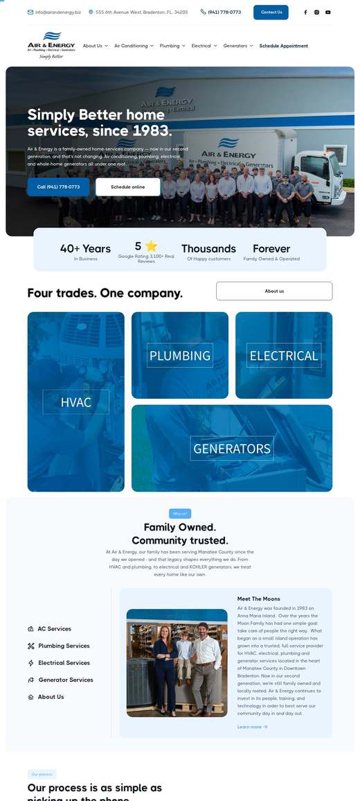 Air & Energy 首页长截图